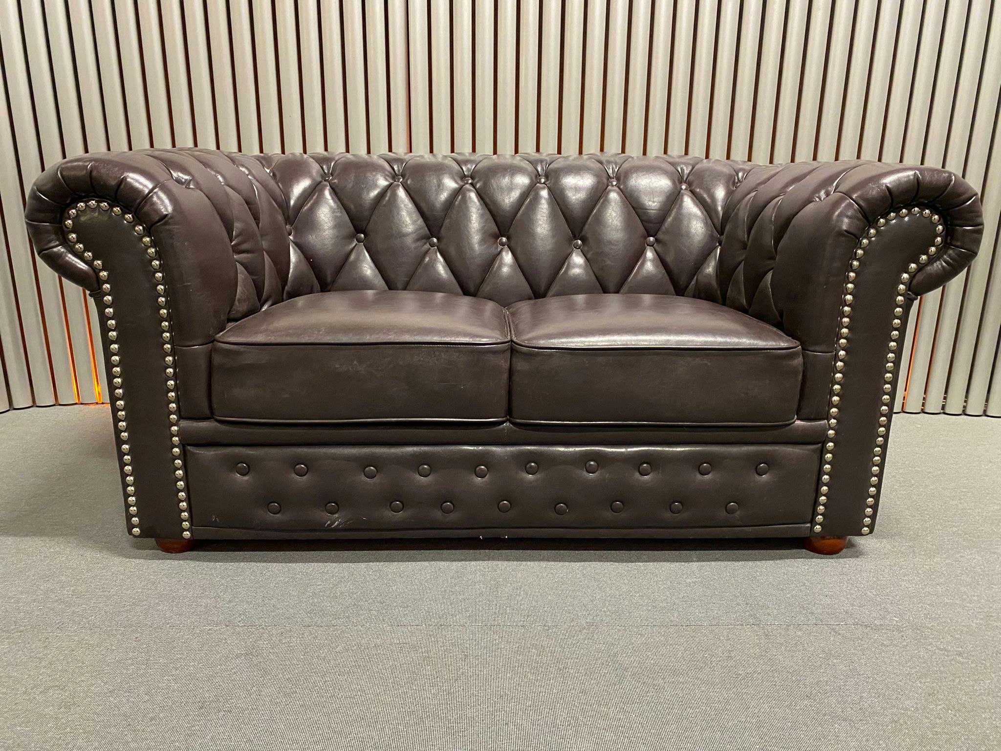 Hyr Chesterfield soffa - 170 cm