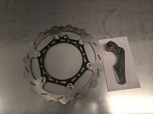 Bromsskivs kit med fullflytande bromsskiva - KTM