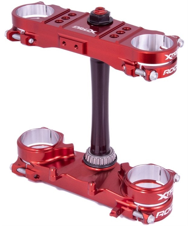 Triple Clamp ROCS Pro 20/22 mm CRF450R 2021-24, CRF250R 22- Brown