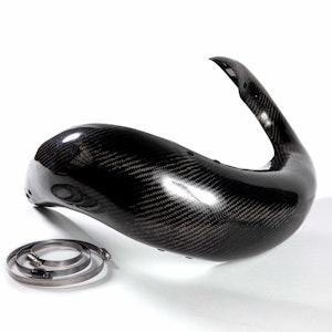 X-GRIP Carbon Pipe Guard - KTM, HQV, GASGAS