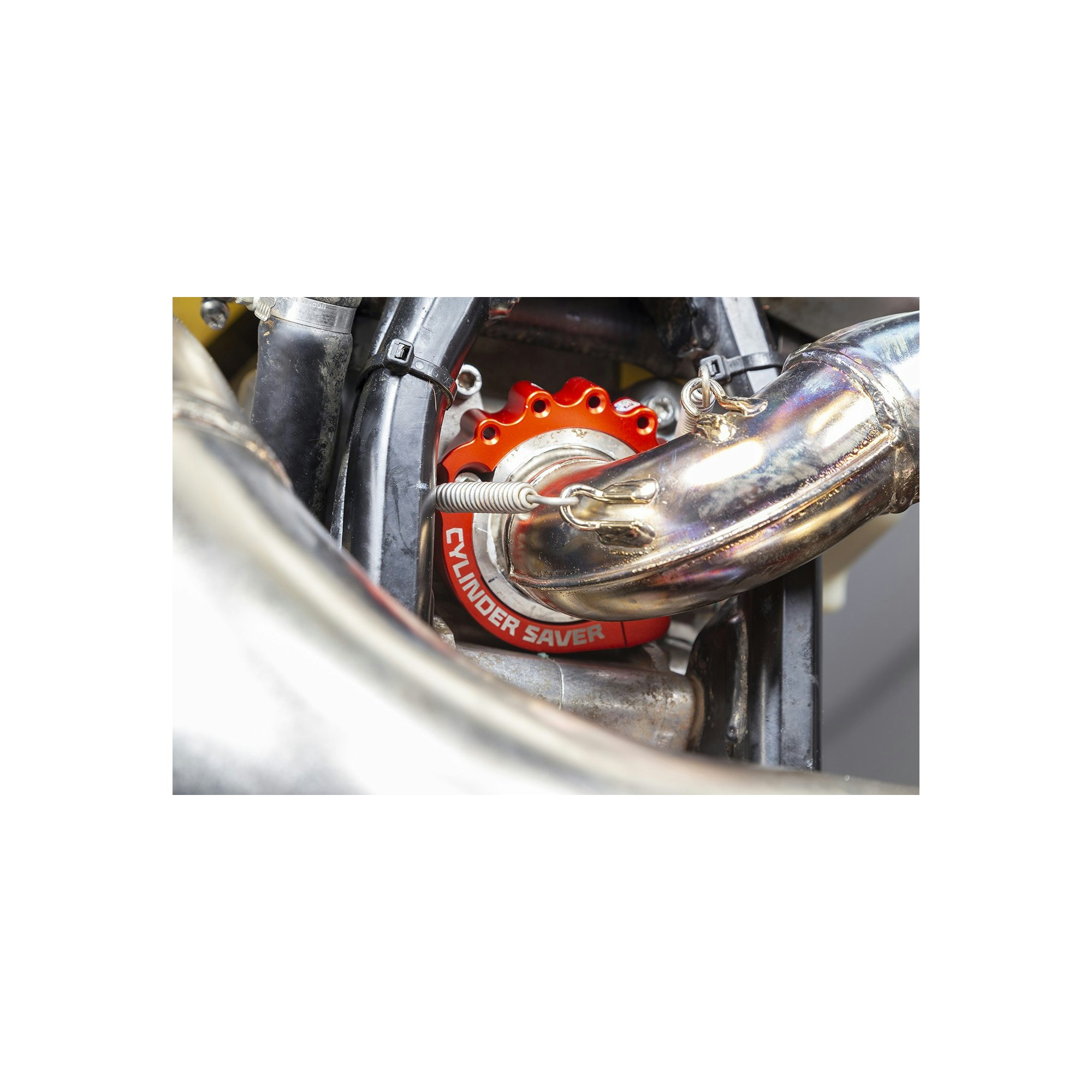 Exhaust Flange Guard - Avgasflänsskydd - KTM, Husqvarna