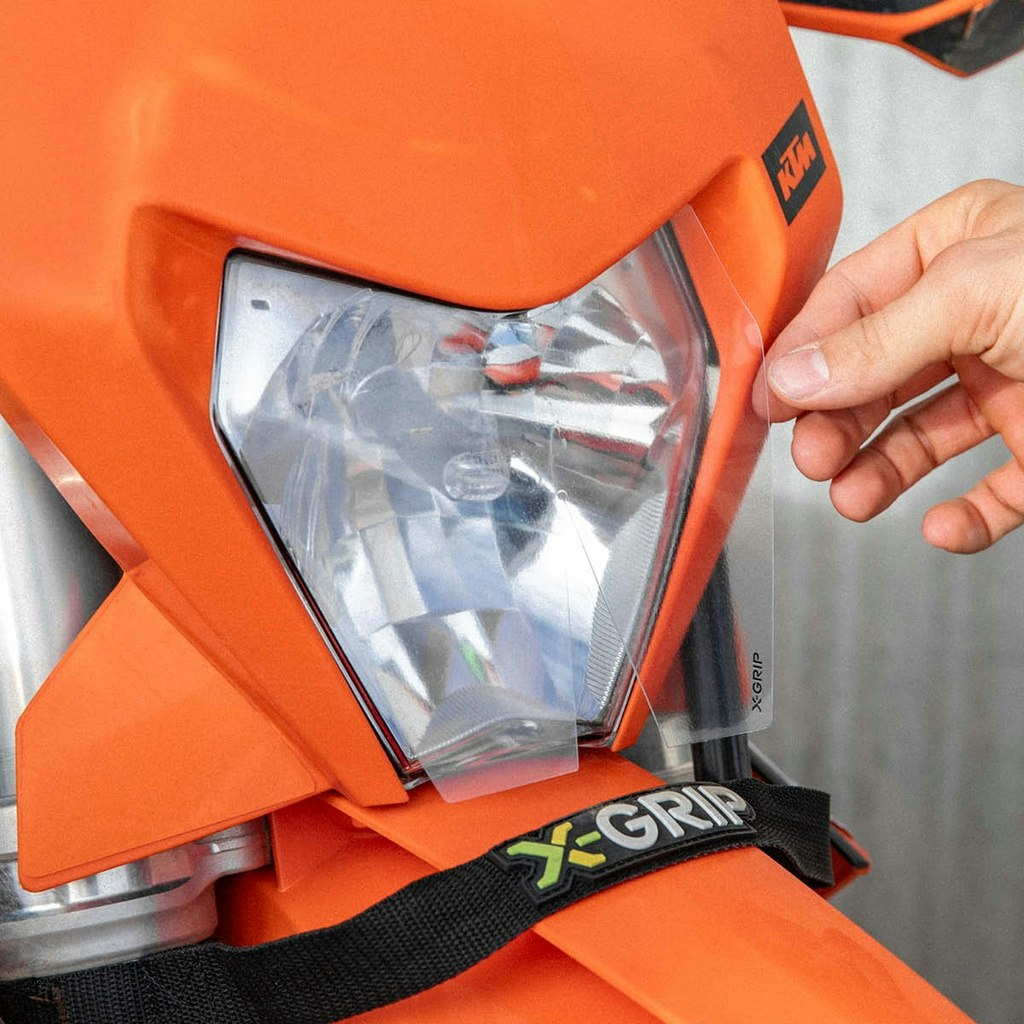 X-GRIP Headlight Protection Film - Strålkastarskyddsfilm - KTM