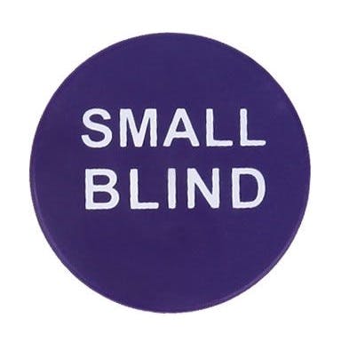 Small blind button