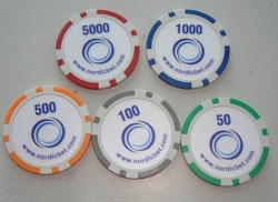50000 st. logo pokermarker 11,5 g
