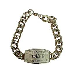 Poker bracelet med gravyr
