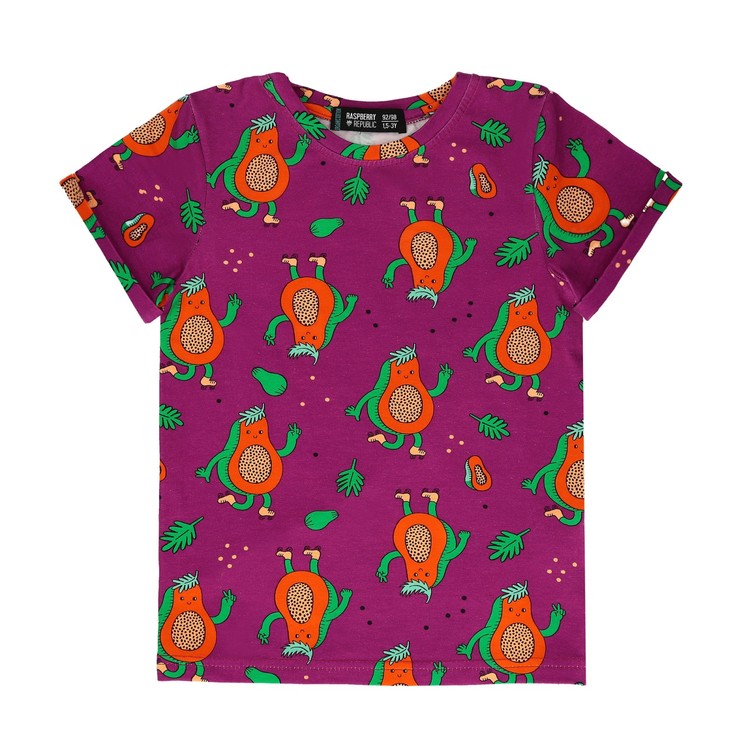 Raspberry Republic Short Sleeve T-Shirt – Papaya Power