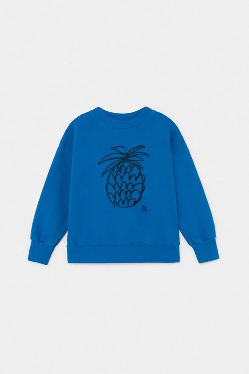 BOBO CHOSES Pineapple Sweatshirt Azure Blue