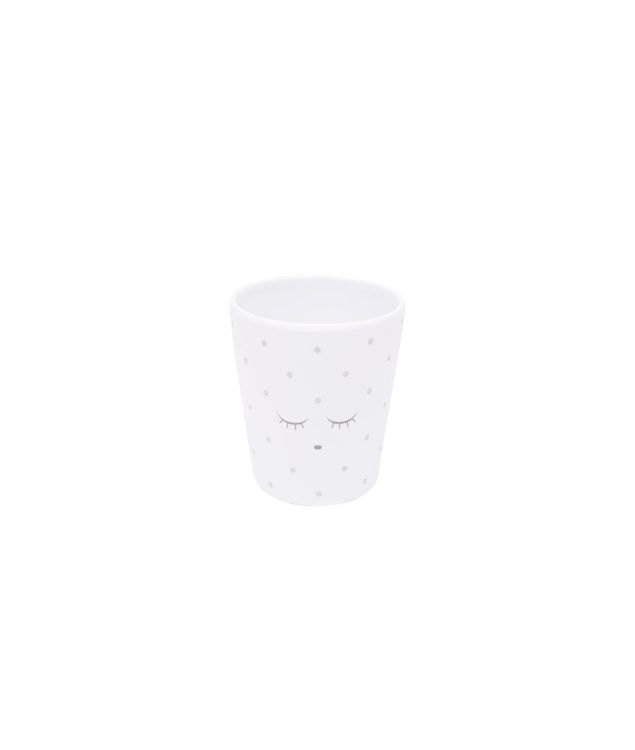 Livly Saturday Cup White/Silver Dots
