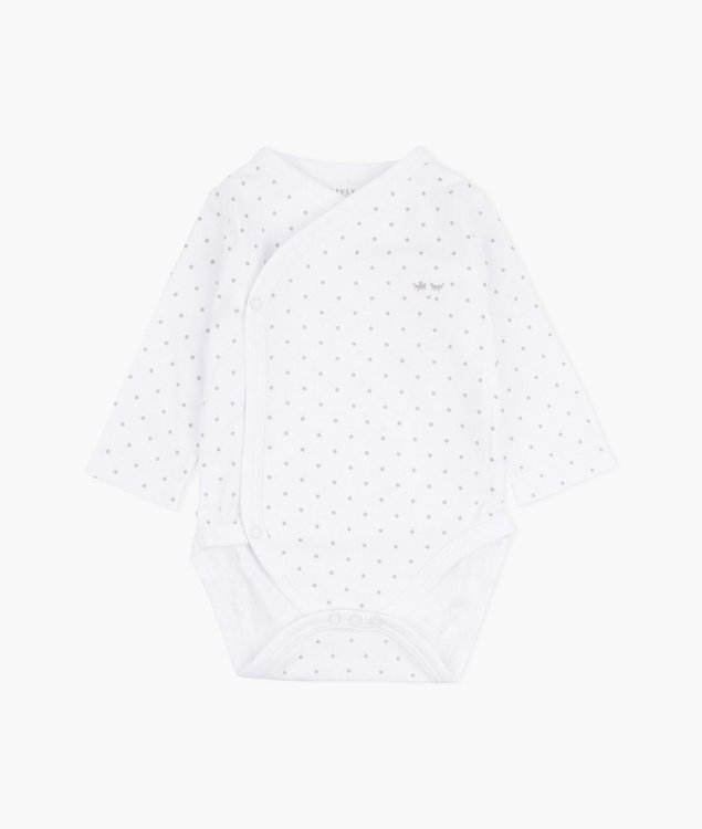 Livly Saturday Crossed Body White/Silver Dots