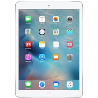 Begagnad Apple iPad Air (2013) 16GB Silver Bra skick