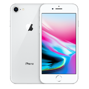 Begagnad Apple iPhone 8 64GB silver Bra skick