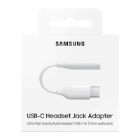 Samsung Hörlursadapter USB-C till 3.5 mm - Vit