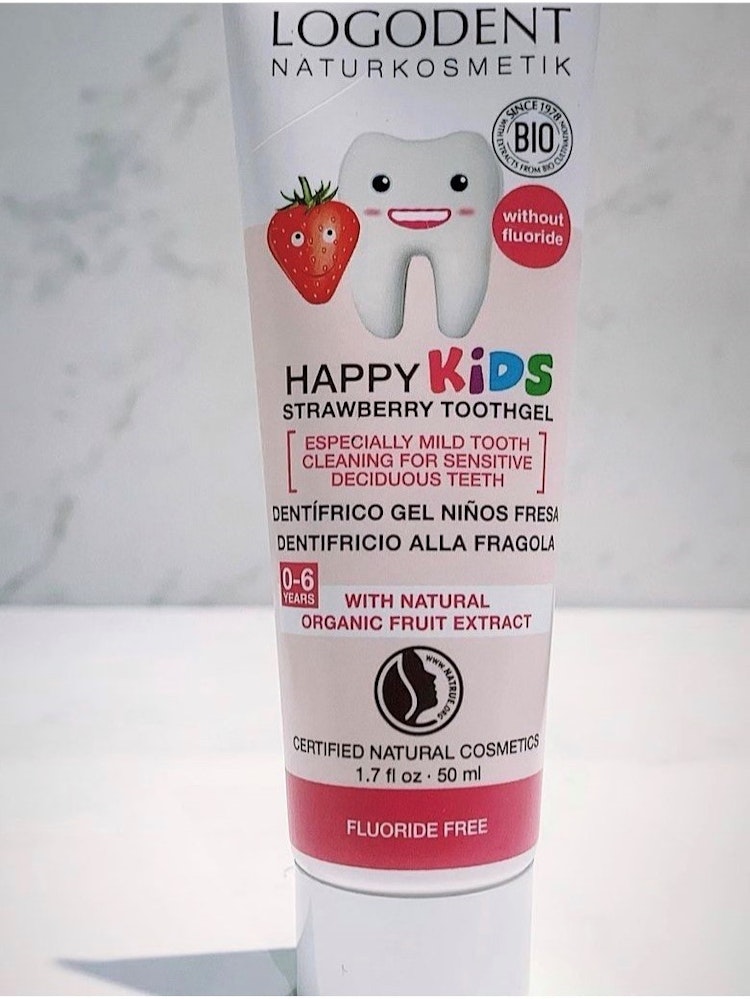 Tandkräm, Happy Kids jordgubb