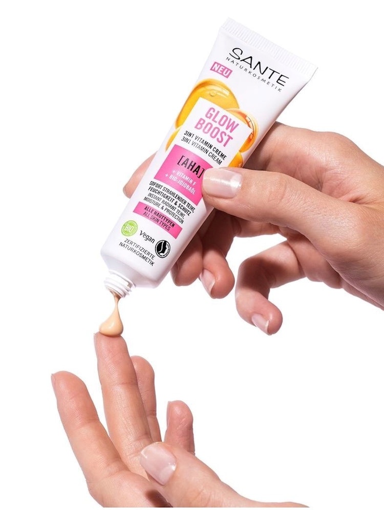 Glow Boost 3 i 1, Vitamin Cream AHA, 30 ml