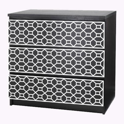 Labbe - furniture decor for IKEA Malm dresser (produced on order)