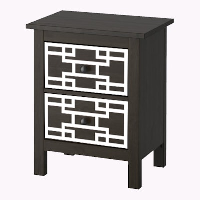 Sara - furniture decor for IKEA Hemnes chest of 2 drawers
