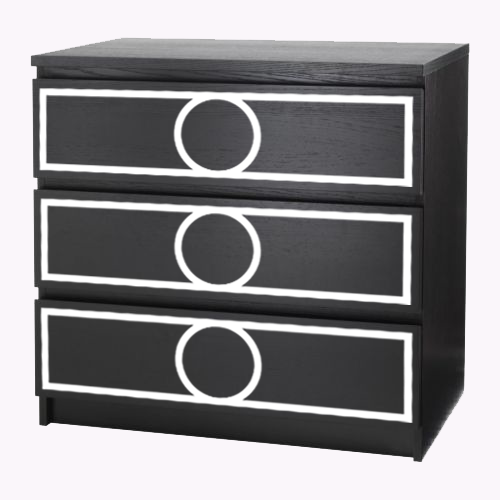 Hanna - furniture decor for IKEA Malm dresser (produced on order)