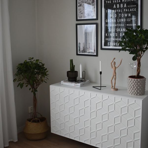 Elli - front pattern for Bestå cabinet door 60 x 64 cm - Frontcover |  Succeed with your DIY