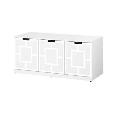 Engla - front pattern for Nordli chest of drawers 40x54cm (47cm deep)