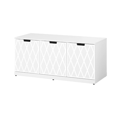 Rut - front pattern for Nordli chest of drawers 40x54cm (43cm deep)