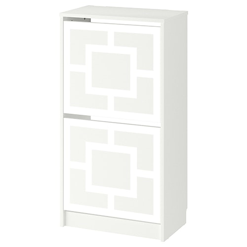 Engla - front pattern for BISSA shoe cabinets