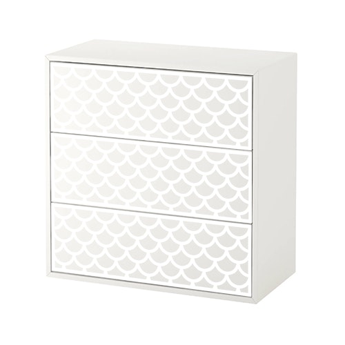 Adele - front pattern for EKET 3 drawers 70x70cm