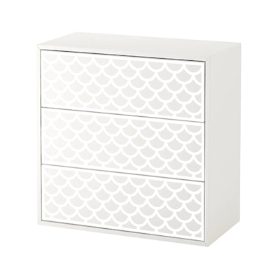 Adele - front pattern for EKET 3 drawers 70x70cm