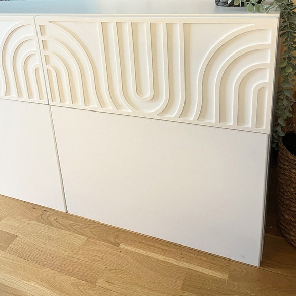 Love - front pattern for Bestå cabinet door / drawer front 60x26 cm