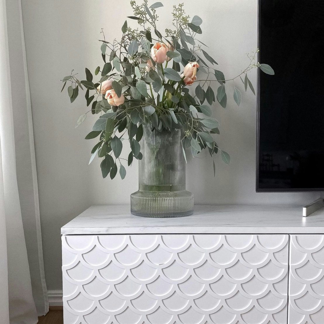 Adele - front pattern for Bestå cabinet door / drawer front 60x26 cm