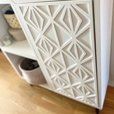 Robin - Front pattern for Eket cabinet 70x70cm