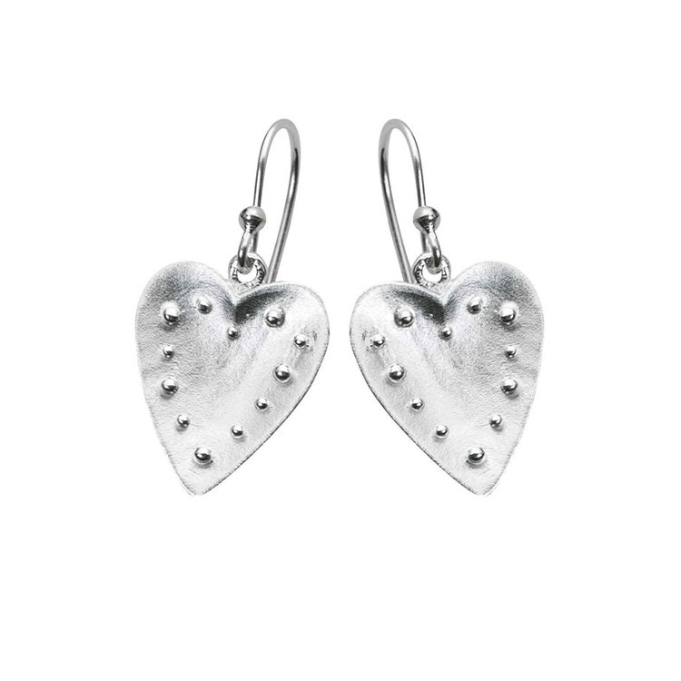 Örhängen Heart Silver - Catwalk Jewellery