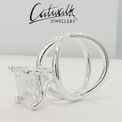 Ring Sparkling Silver