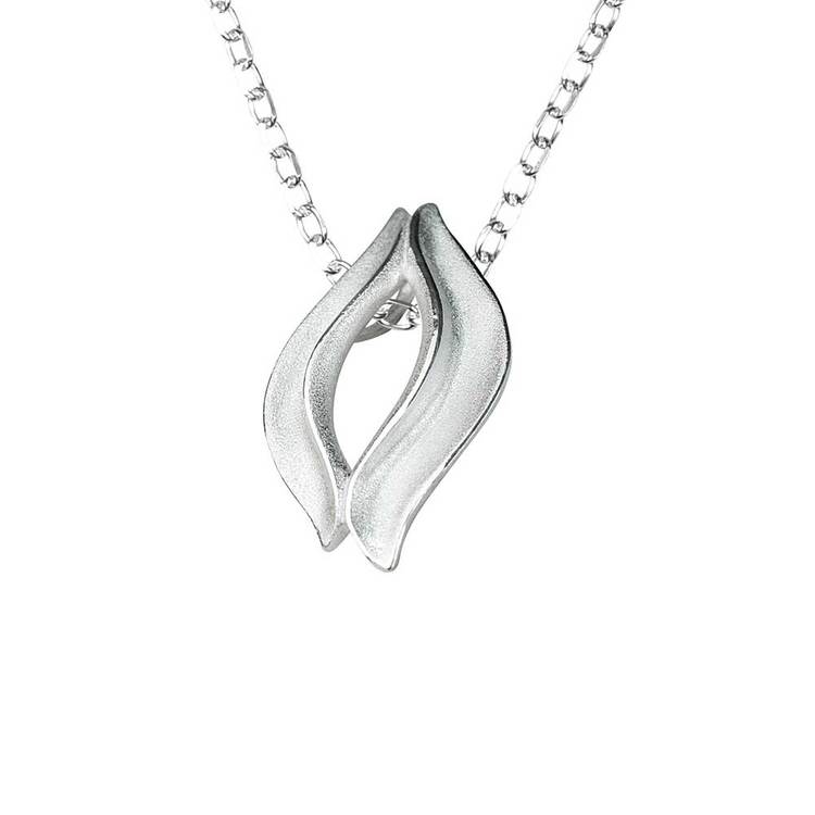 Vackert halsband i äkta 925 silver. Halsband av unik design som passar alla stilsäkra kvinnor, både till vardags och fest från catwalksmycken