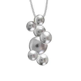 Halsband Bubbles Silver