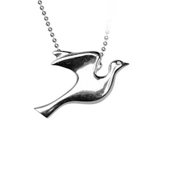 Halsband Dove Silver