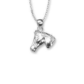 Halsband Horse Silver