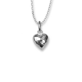 Halsband Cute Heart Silver