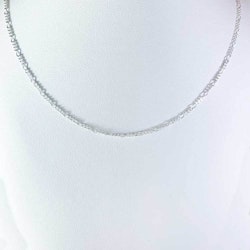 Figarolänk Halsband Silver - 1,9 mm