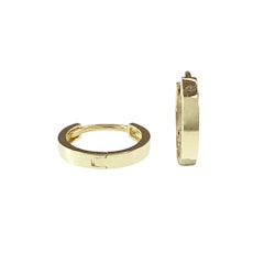 Creoler 18K Guld - 11 x 1,9 mm