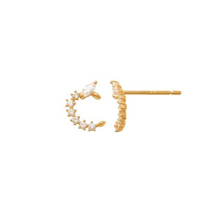 Vackra guldörhängen i 18 karats guld från Catwalk Jewellery