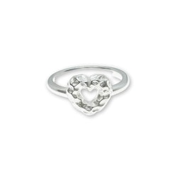Ring Heart Silver