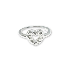 Ring Heart Silver