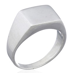 Klackring Square Silver