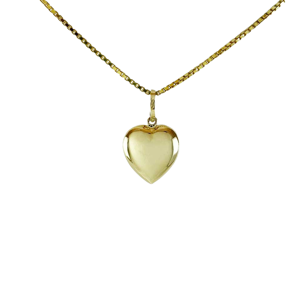 Guldhänge Ihåligt Hjärta 18K - Flera storlekar - Catwalk Jewellery
