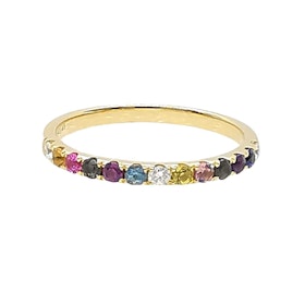 Guldring Colored Diamonds 18K