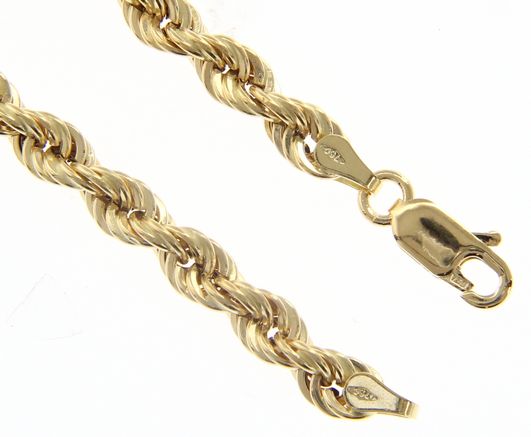 Halsband cordell ihåligt från Catwalksmycken i 18K guld