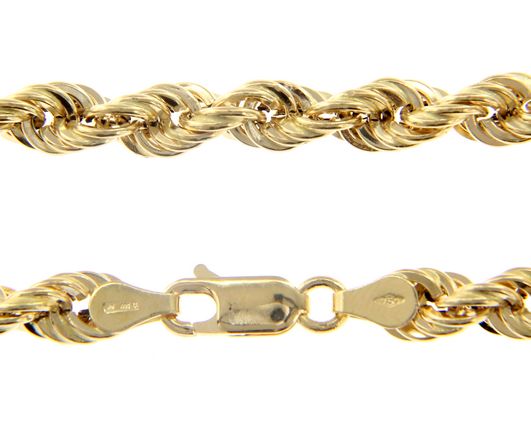 Halsband cordell ihåligt från Catwalksmycken i 18K guld