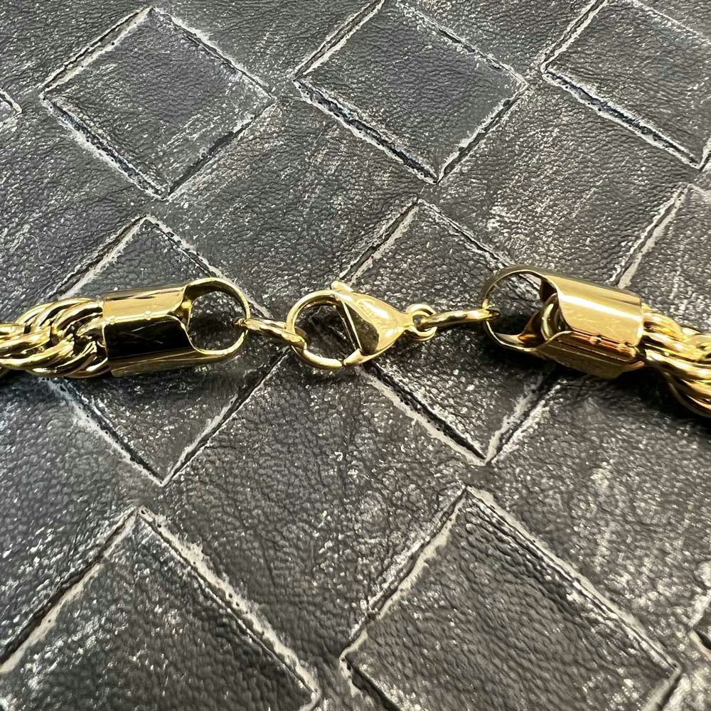 Halsband Cordell Förgyllt Stål - 8 mm - Catwalk Jewellery
