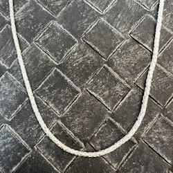 Rund Kejsarlänk Silver - Halsband 2 mm