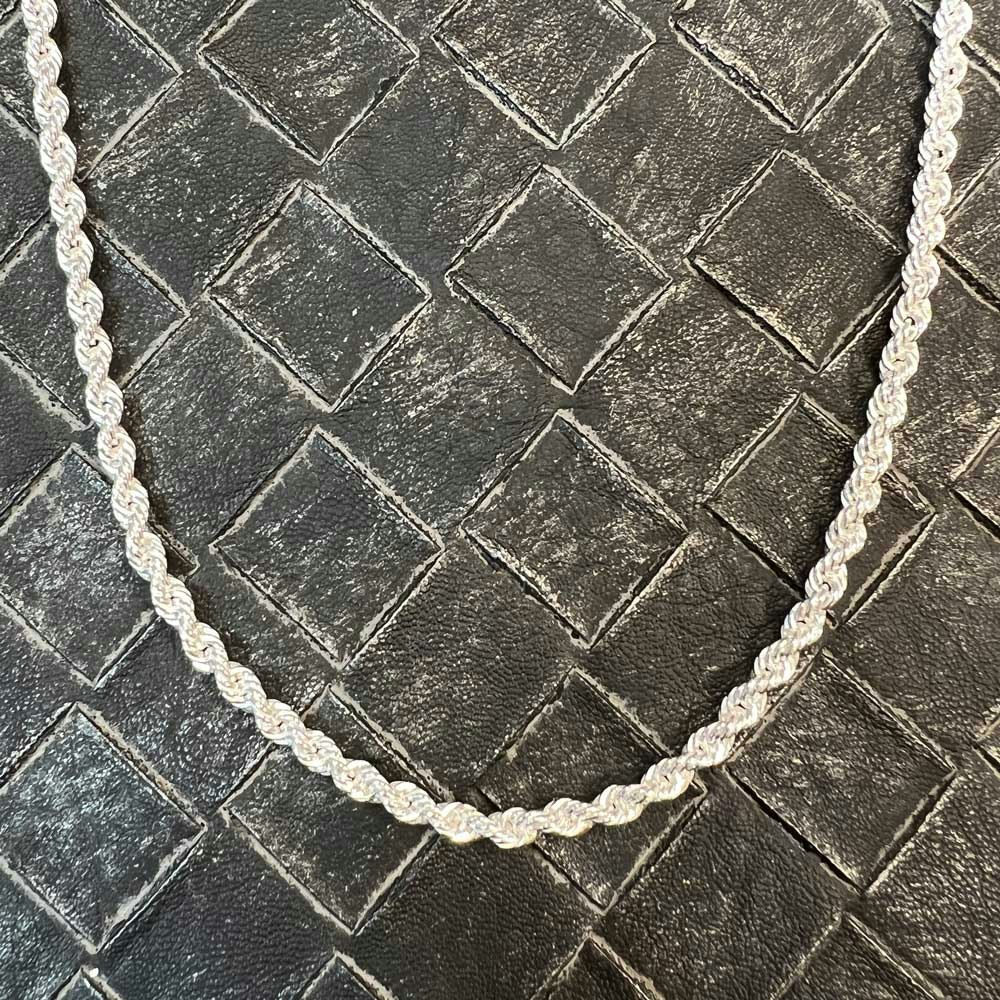 Cordellänk Silver 4,4 mm - Halsband